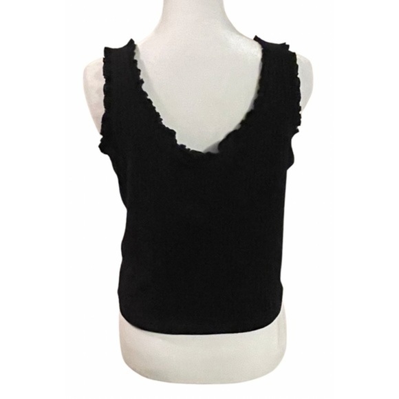 NWT Women’s Medium Tank Top Black Shirt. - Picture 2 of 6